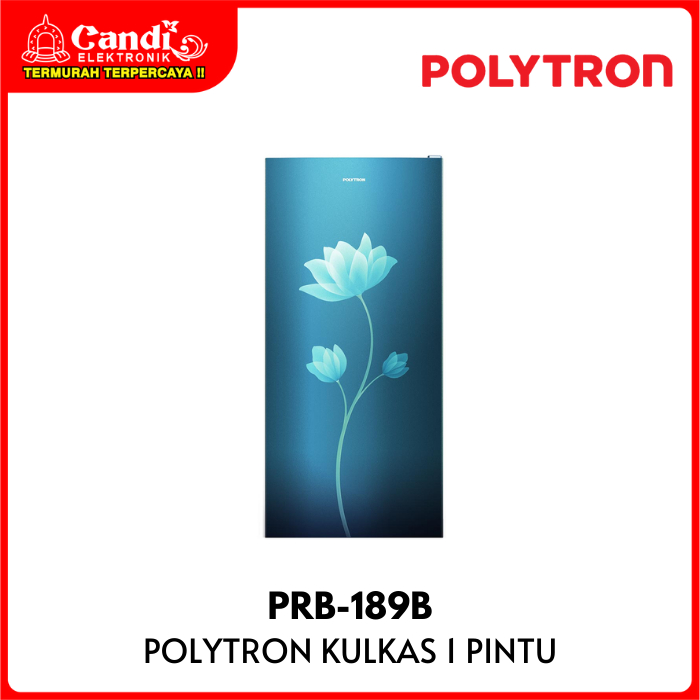 POLYTRON Kulkas 1 Pintu 180 Liter PRB-189B