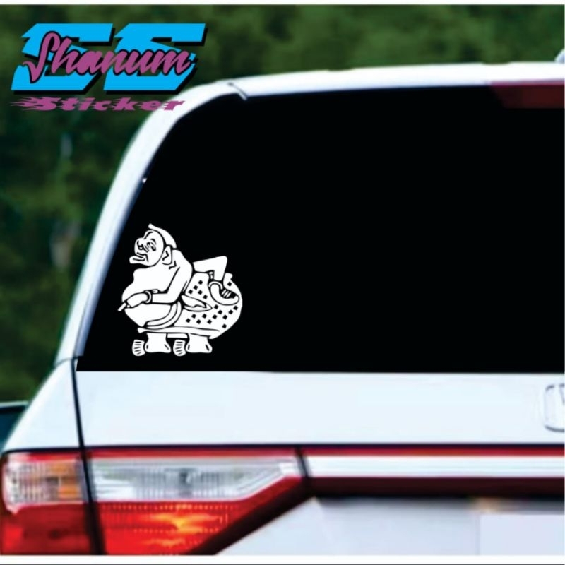 STIKER CUTTING WAYANG SEMAR