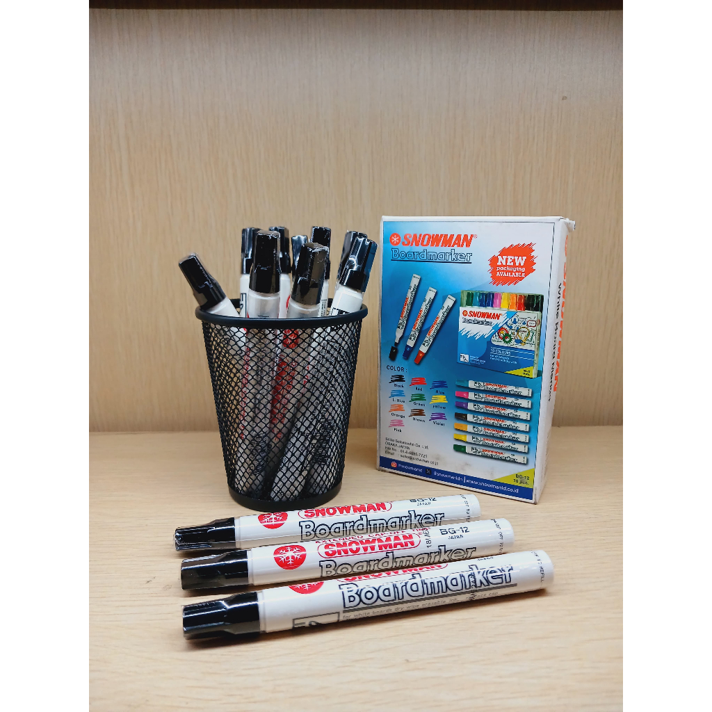 

Spidol Snowman Warna Boardmarker Dan Permanent