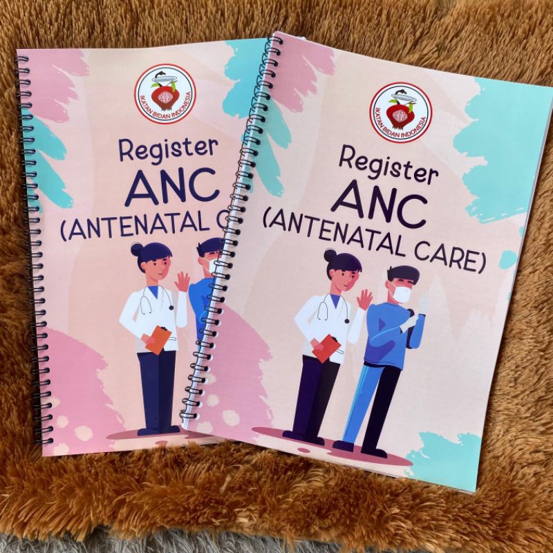 

Buku Register Bidan ANC Ukuran A4 Spiral