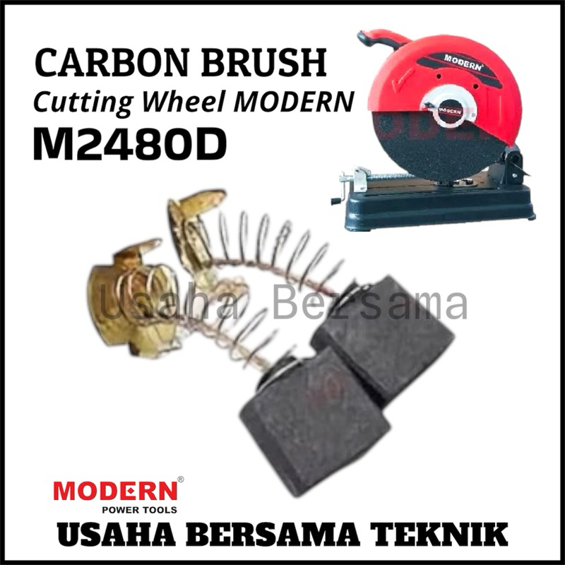 CARBON BRUSH M2480D FOR MESIN CUTTING WHEEL MODERN M2480D BROSTEL MODERN M2480D / BOSTEL COAL CUTTIN