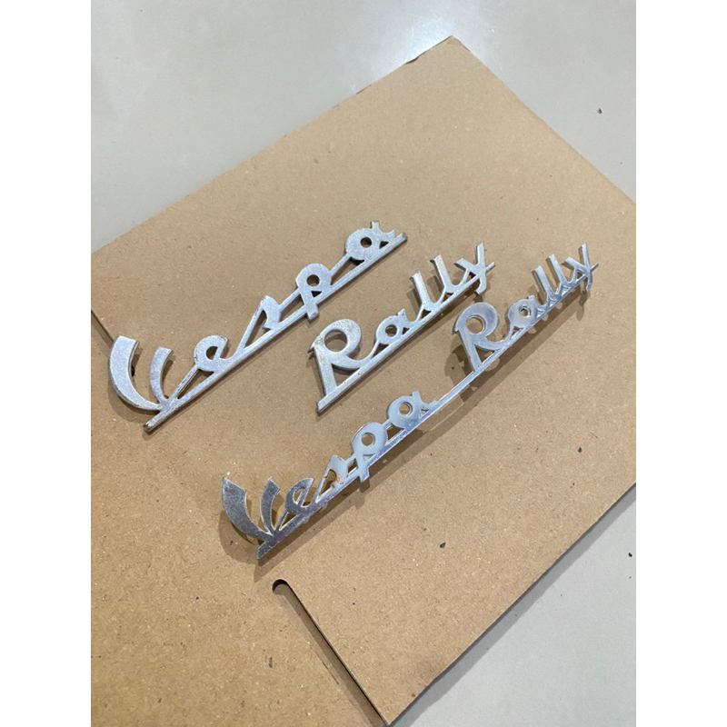 emblem vespa rally original