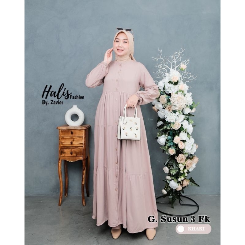 NR - KINAYA GAMIS CHIBI katun rayon twill import premium