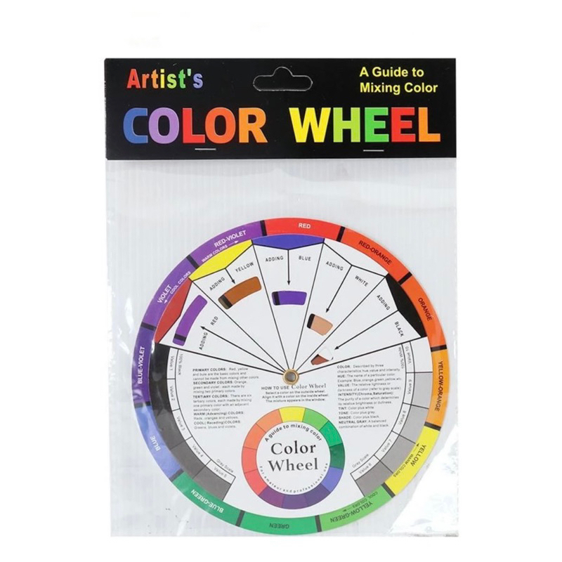 

Color Wheel A Guide to Mixing Color / Panduan Mencampur Warna / Roda Warna / Perlengkapan Melukis