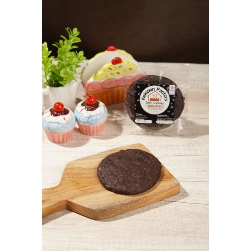 

Soft Cookies Black Choco Kekipan Factory