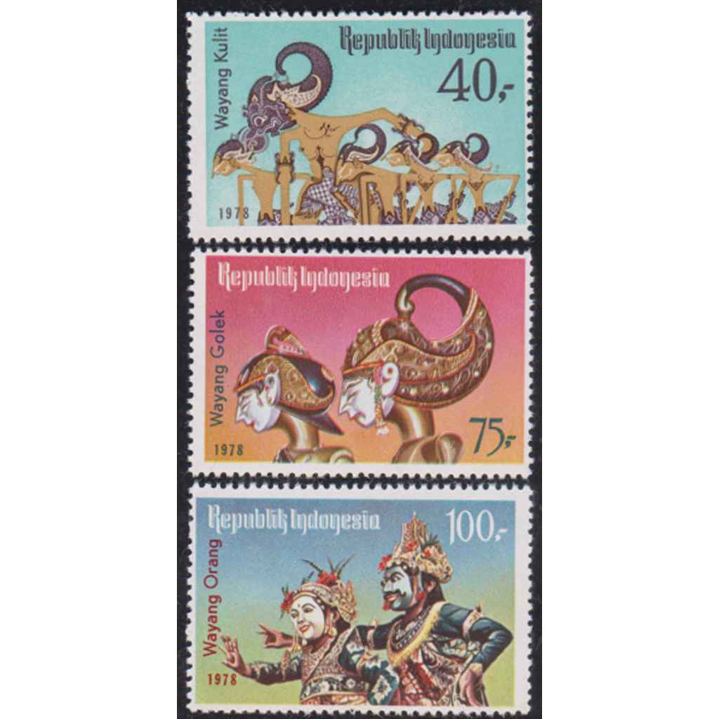 

A 11312 SET LENGKAP PRANGKO TEMA WAYANG TAHUN 1978 DENGAN KONDISI MNH MINT NEVER HINGED