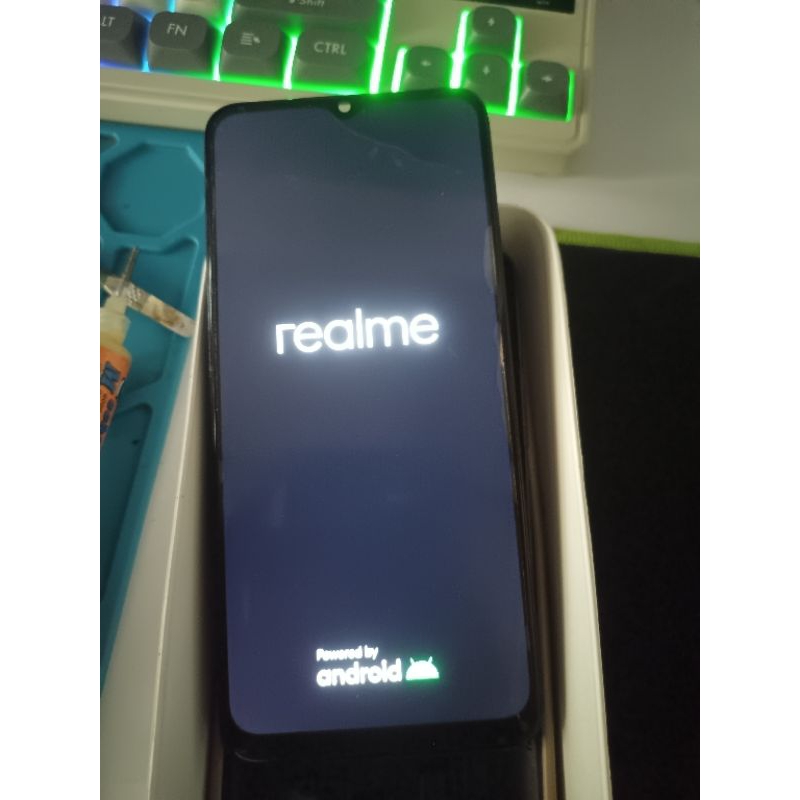 mesin realme c11 2020 bootloop / mentok logo