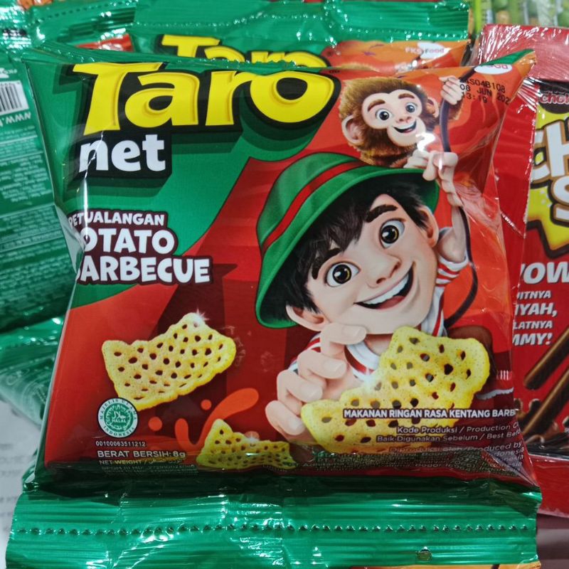 

[8 gram x 10] snack taro net