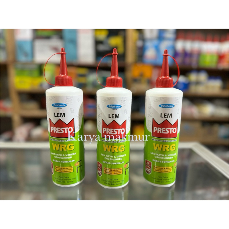 Lem Kayu Presto WRG 600gr