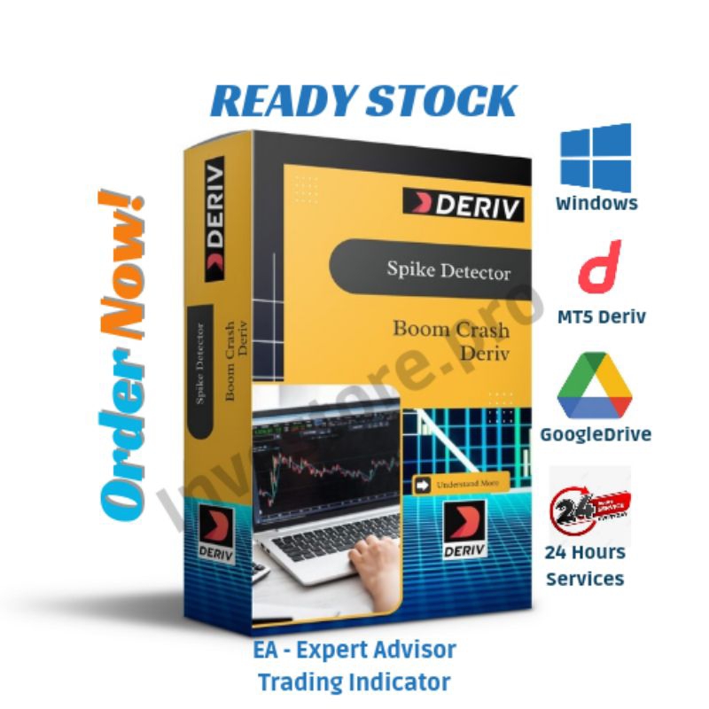 [SW2427] Expert Advisor MT5 | EA Spike Detector Boom Crash Deriv