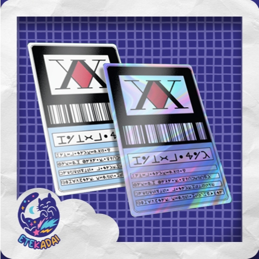 

Stiker Kartu Atm Skin Card Hunter X Hunter Emoney Flazz