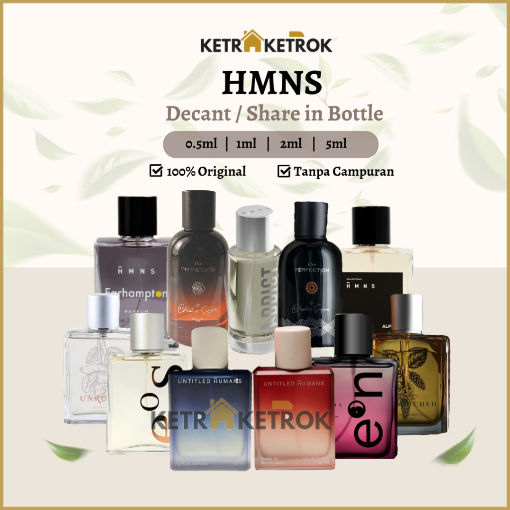 DECANT SHARE PARFUM PERFUME HMNS Untitled Aroma 02 Eseence of The Night EON / EOS Essence of The Sun