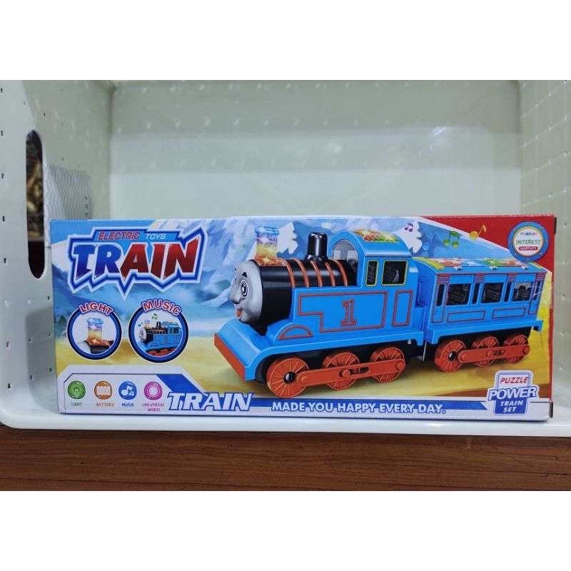 MAINAN KERETA API ELECTRIC TRAIN KERETA MAINAN BATERAI ANAK