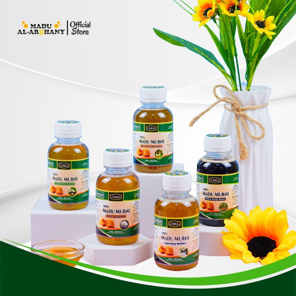 

AL ARDHANY - Madu Murni 100% Asli | Natural Raw Honey 200 gram