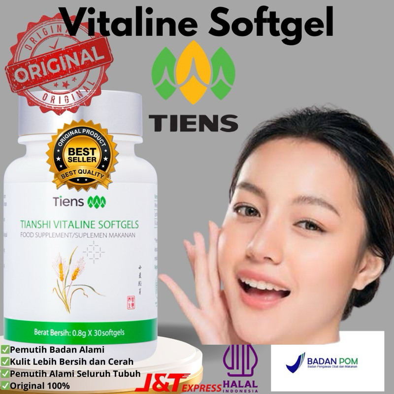 Tianshi Vitaline Softgels Pemutih Seluruh Tubuh|Vitaline Softgels Tiens| Tiansi Vitaline Softgels|Vi