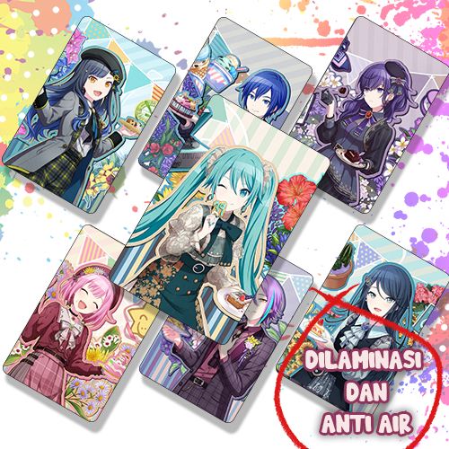 Gantungan Kunci Photocard Project Sekai, Gantungan PVC photocard