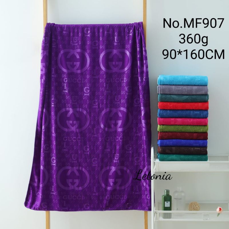 Handuk Mandi Dewasa Ukuran Jombu 90×160 dan 70x140 cm Motif Embus