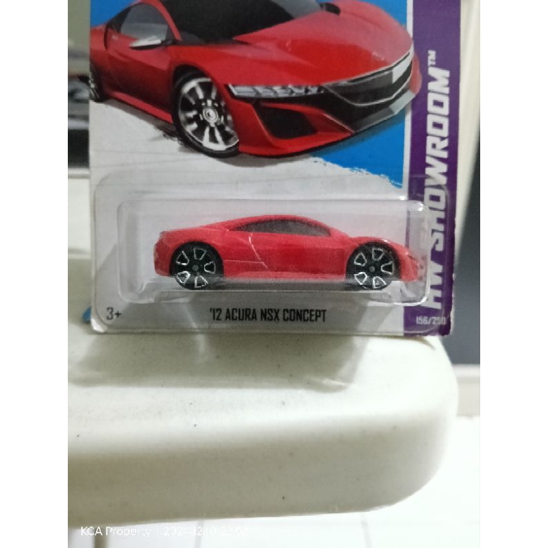 Hot Wheels 12 Acura NSX Concept Red HW Showroom