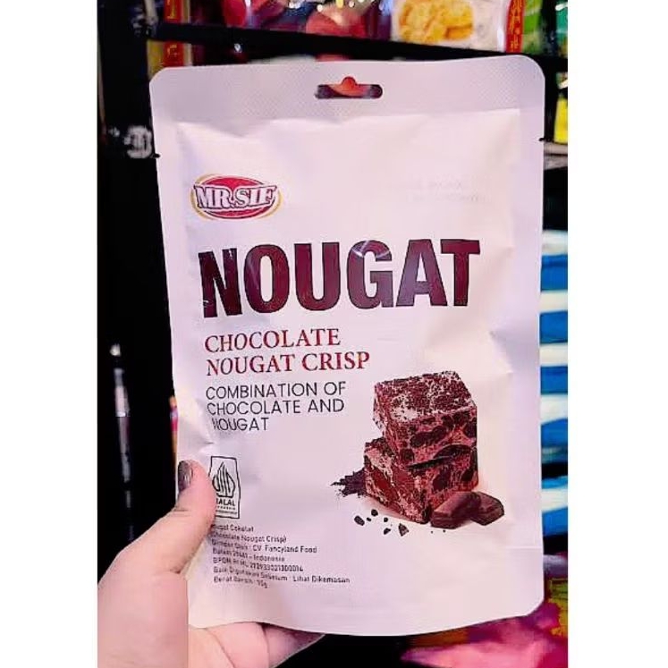 

MR SIF Nougat Crips Rasa Chocolate Cookies & Cream Cokelat Malaysia