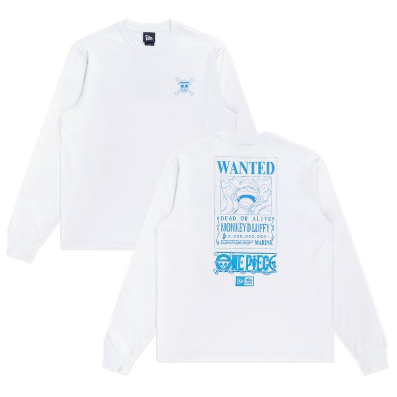 T-Shirt Longsleeve New Era Cap One Piece Monkey D Luffy Original