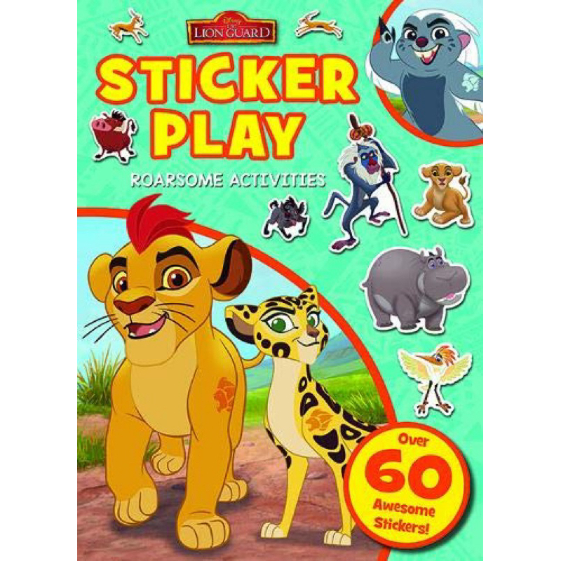 Disney Sticker Play: Roarsome Activities Lion Guard