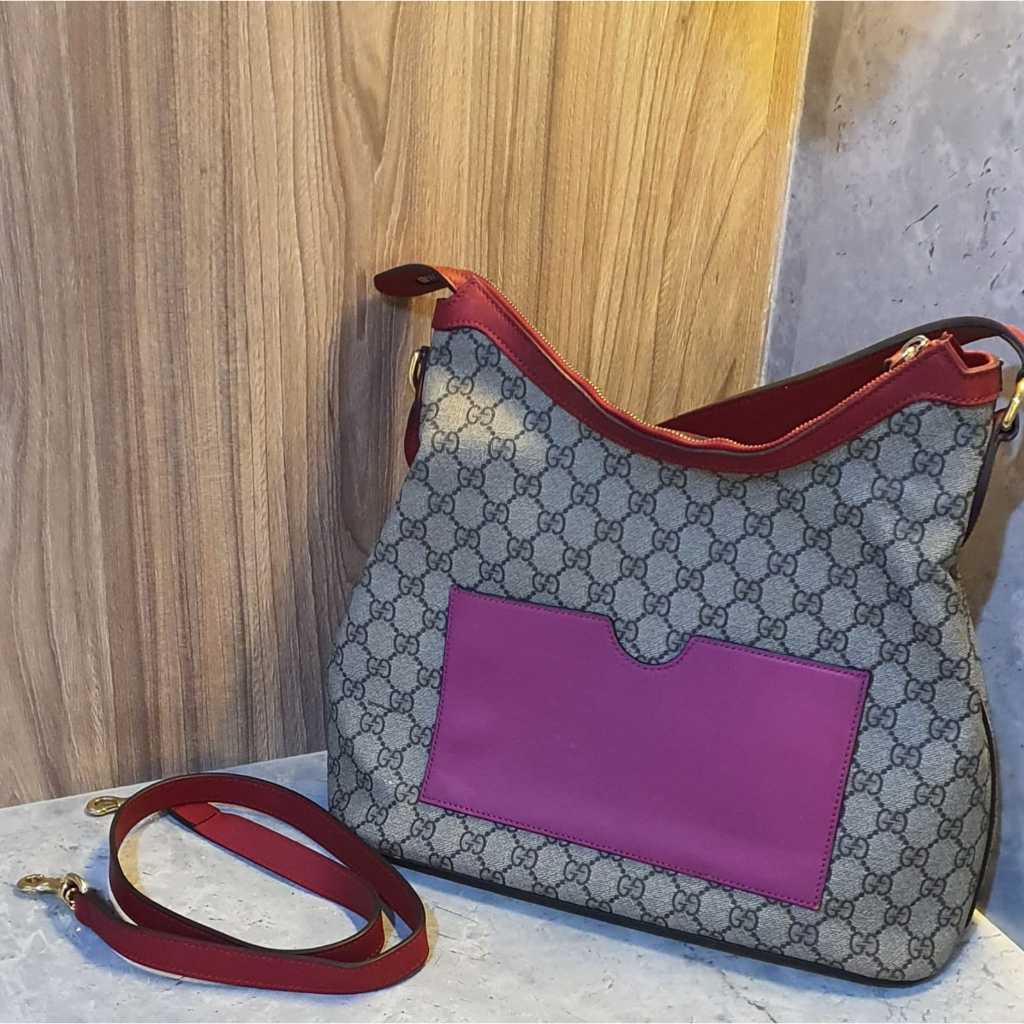 [preloved] Tas G*CCI Hobo Toile Supreme GG Original Handbag