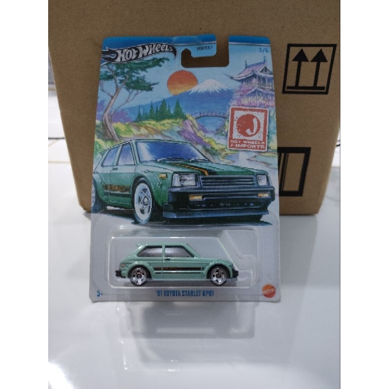 Hot Wheels Toyota Starlet KP61