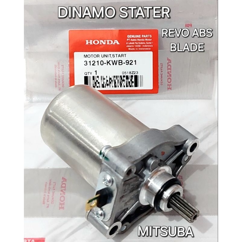 Dinamo Stater Revo Abs Revo F1 Blade New 31210KWB921 Mitsuba