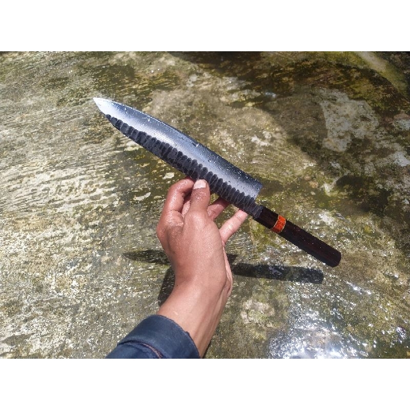 Pisau Dapur elmax super clean chef knife anti karat