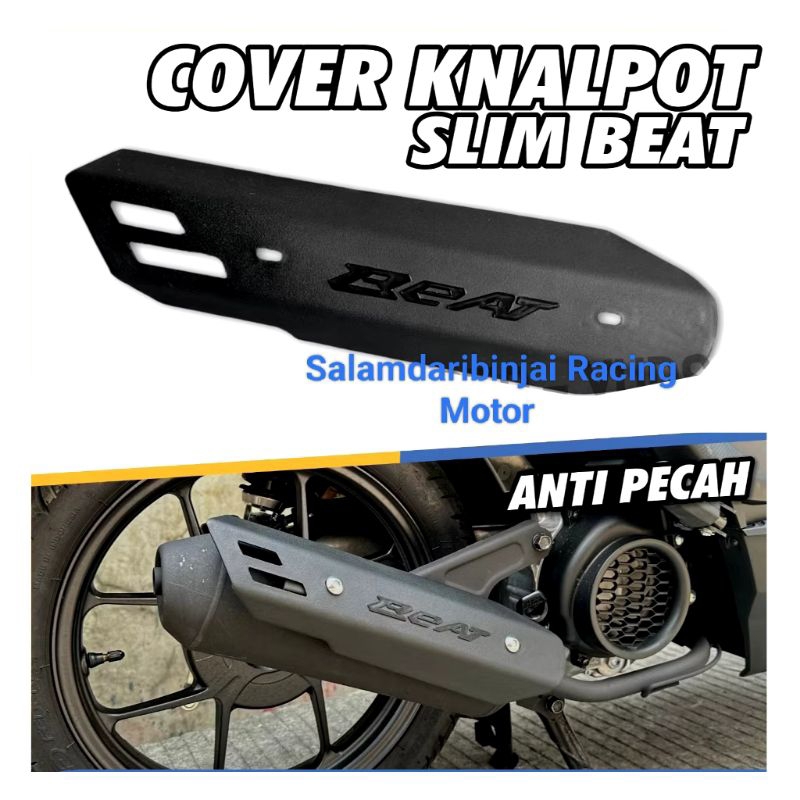 Cover Knalpot Tameng Pelindung Tutup Knalpot All Beat Fi Esp Old Dan New - Anti Pecah Honda All Beat