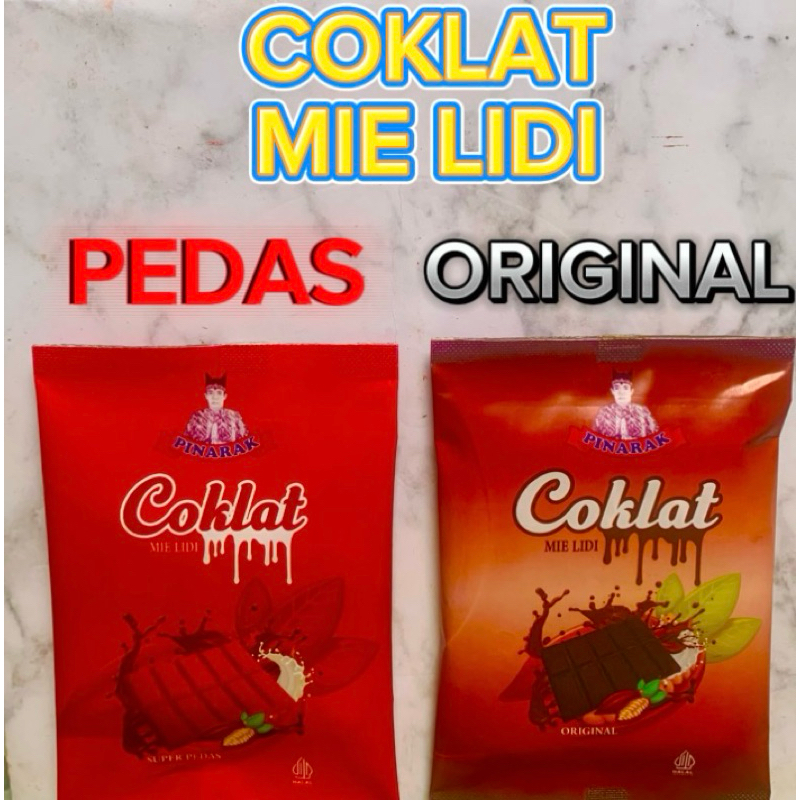 

Pinarak Coklat Mie Lidi Pedas Original