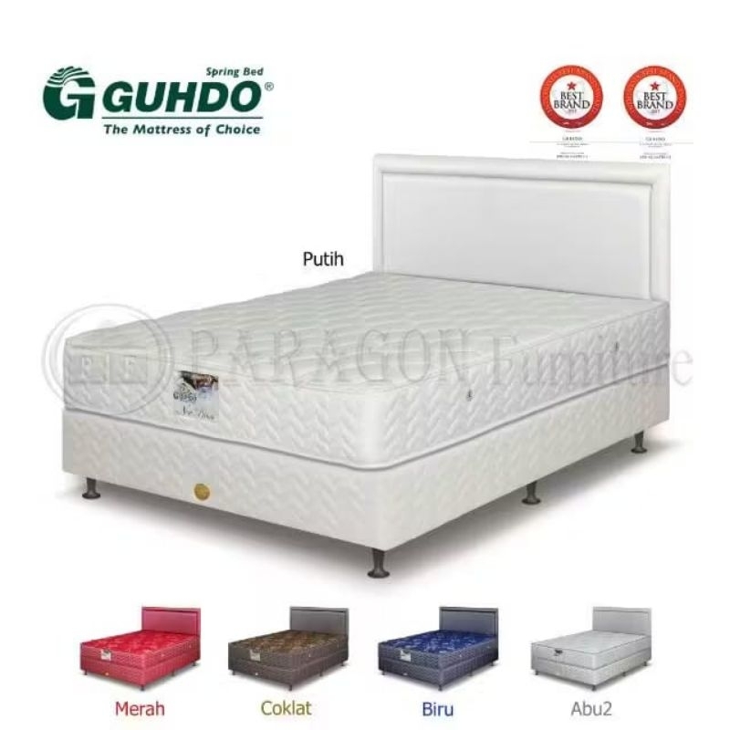 Bed Set Springbed Guhdo ALL SIZE - Full Set Guhdo Original (Promo Harga)