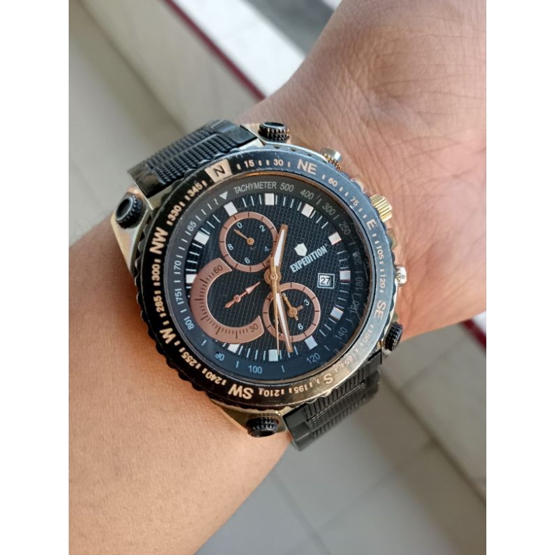jam expedition chronograph original