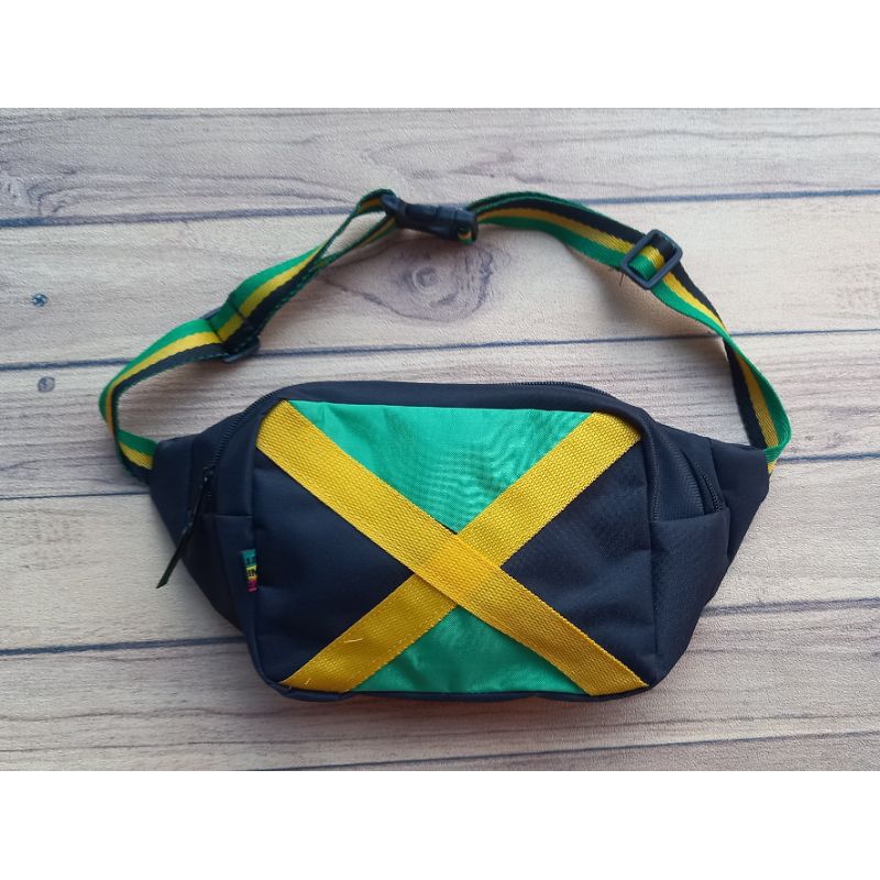 tas jamaika waistbag jamaica reggae bob marley