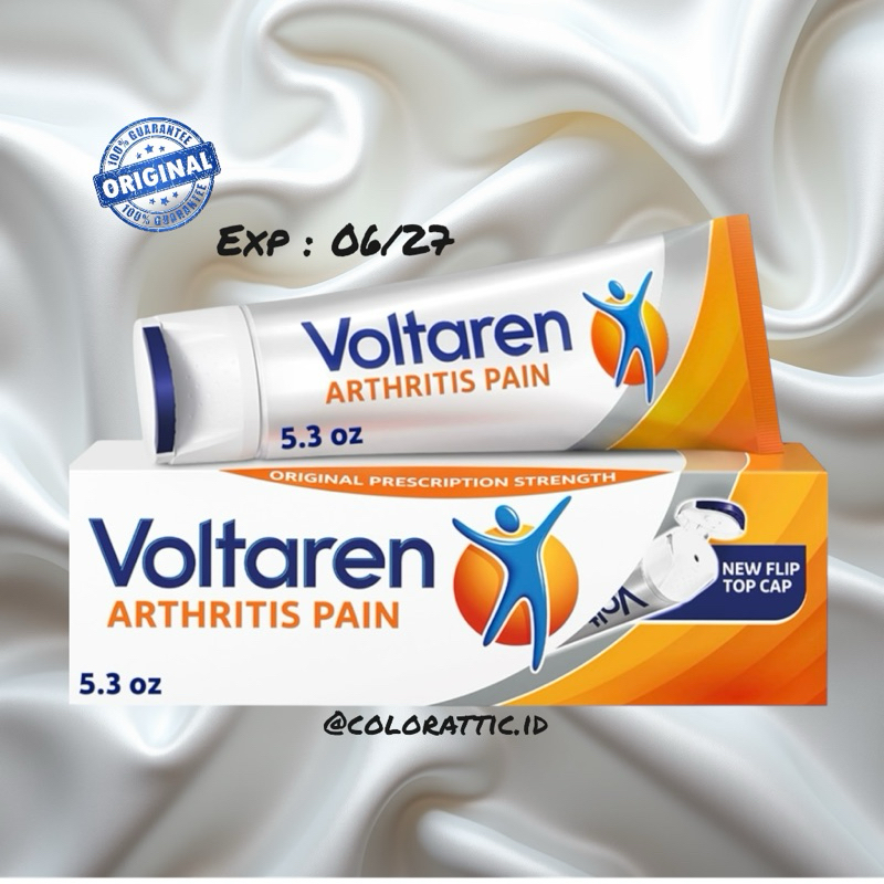 VOLTAREN ARTHRITIS PAIN GEL RELIEF 150 GRMS TUBE FROM USA