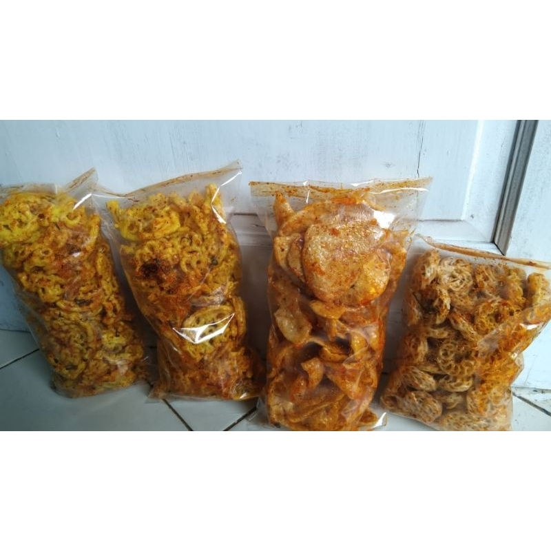 

krupuk elod pedas cikruh extra daun jeruk