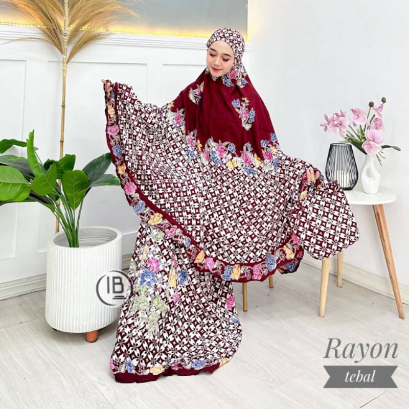 MUKENA BATIK PEKALONGAN MUKENA BATIK POTONGAN MUKENA DEWASA