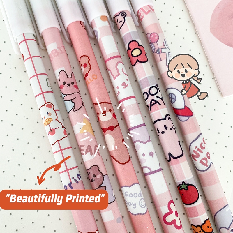 

D3W! [COD] 12 Pcs Set Pulpen Bisa Dihapus Bolpoin Gel Erasable Pen Pena Yang Bisa Dihapus Tinta Biru