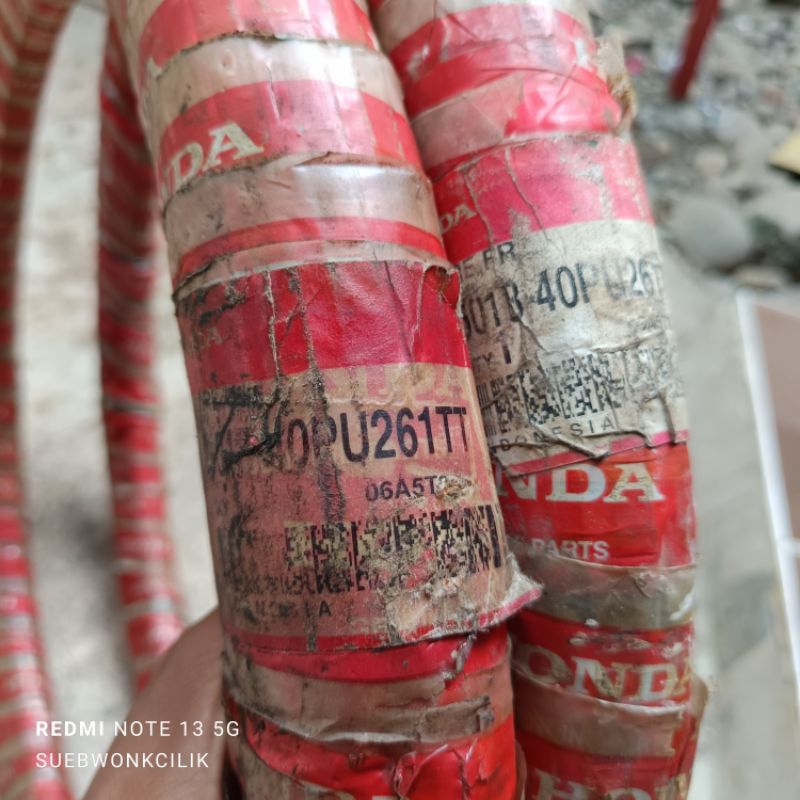 ban depan honda win100 original AHM nos