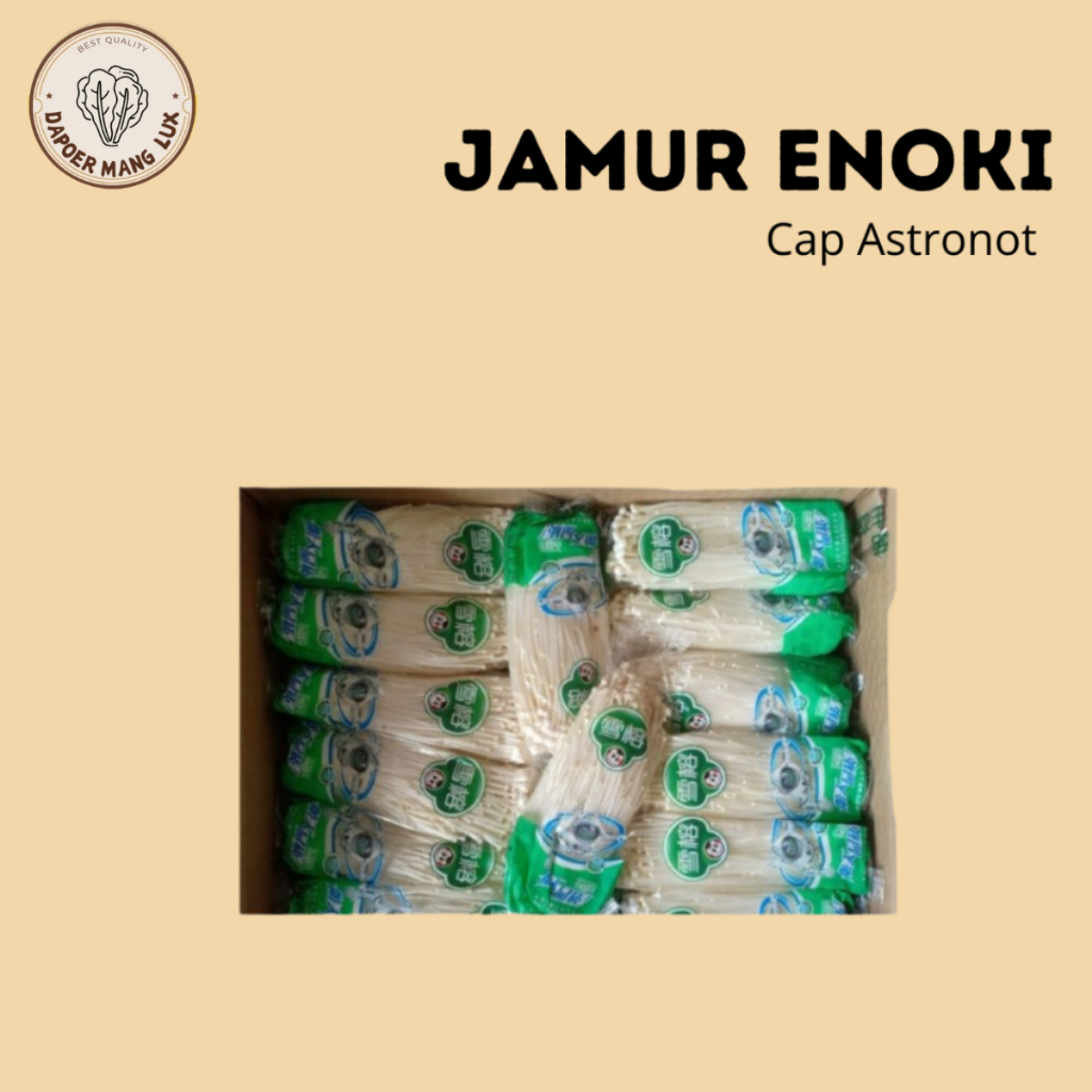 

JAMUR ENOKI 1 PCS SEGAR DAN BERKUALITAS