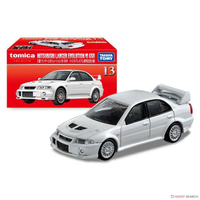 Tomica Premium Mitsubishi Lancer Evolution VI GSR Silver