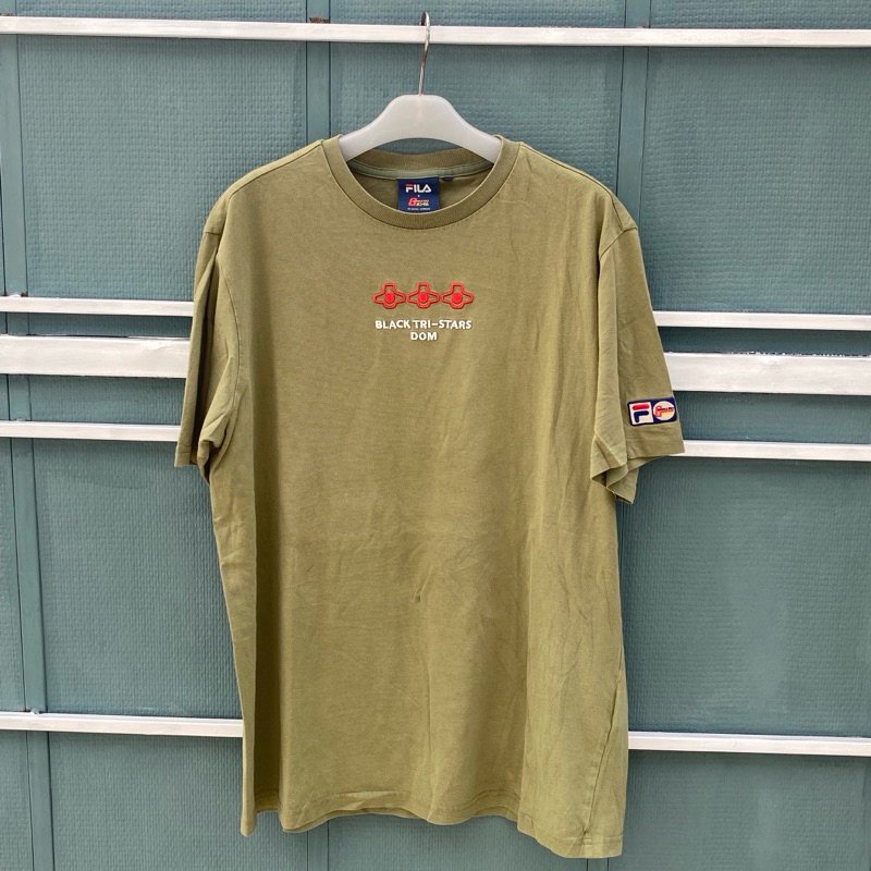 kaos fila x gundam black tri stars dom