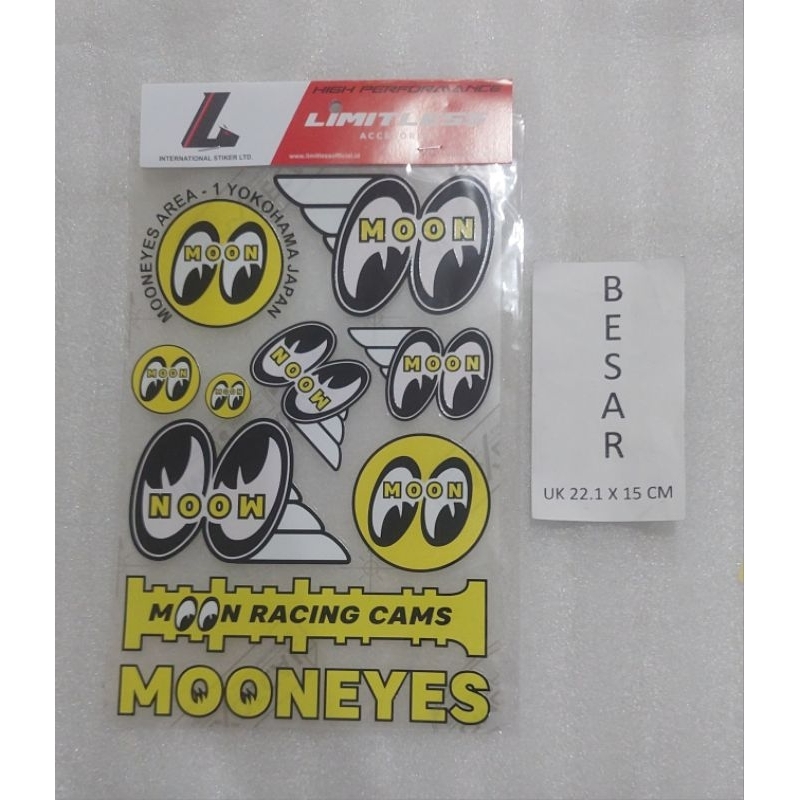 

Stiker super clear M**neyes Besar