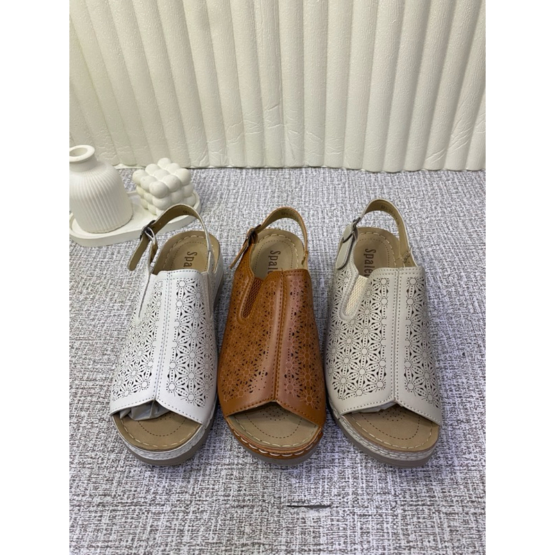sepatu sendal spaletti tinggi 5 cm