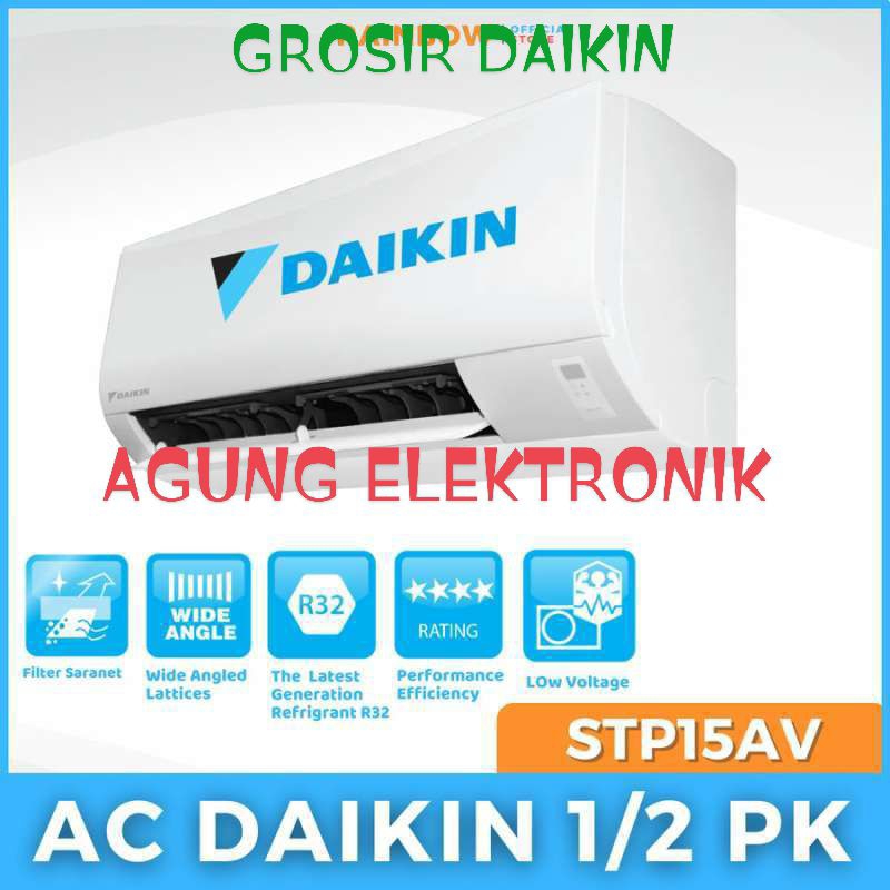 AC DAIKIN 1/2 PK BREZEE STP15AV AC 0,5PK STANDART-KHUSUS PEKANBARU
