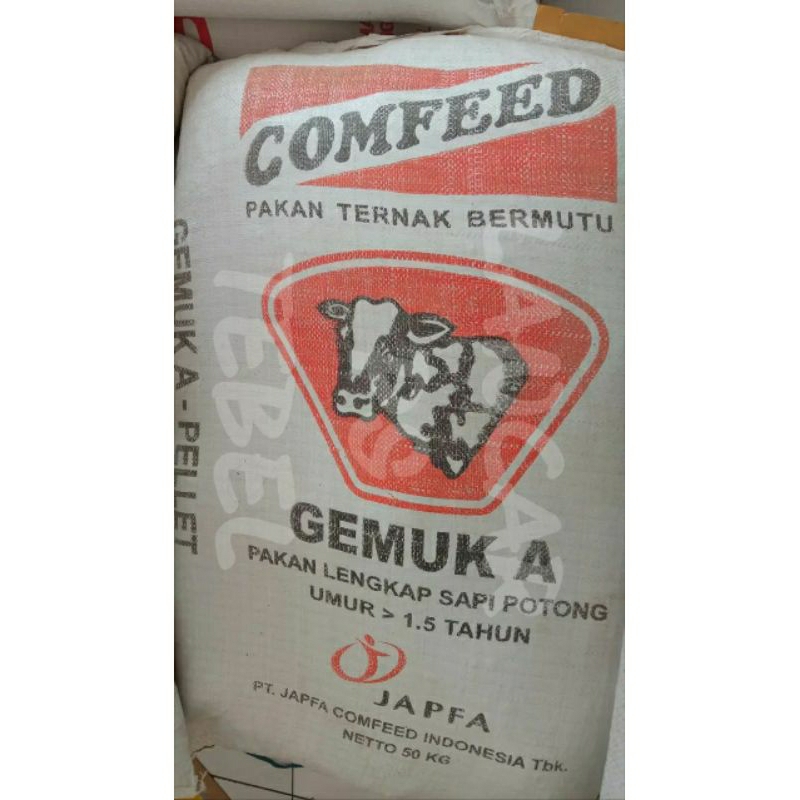 GEMUK A COMFEED pakan lengkap sapi potong/ruminansia 10 KILOAN