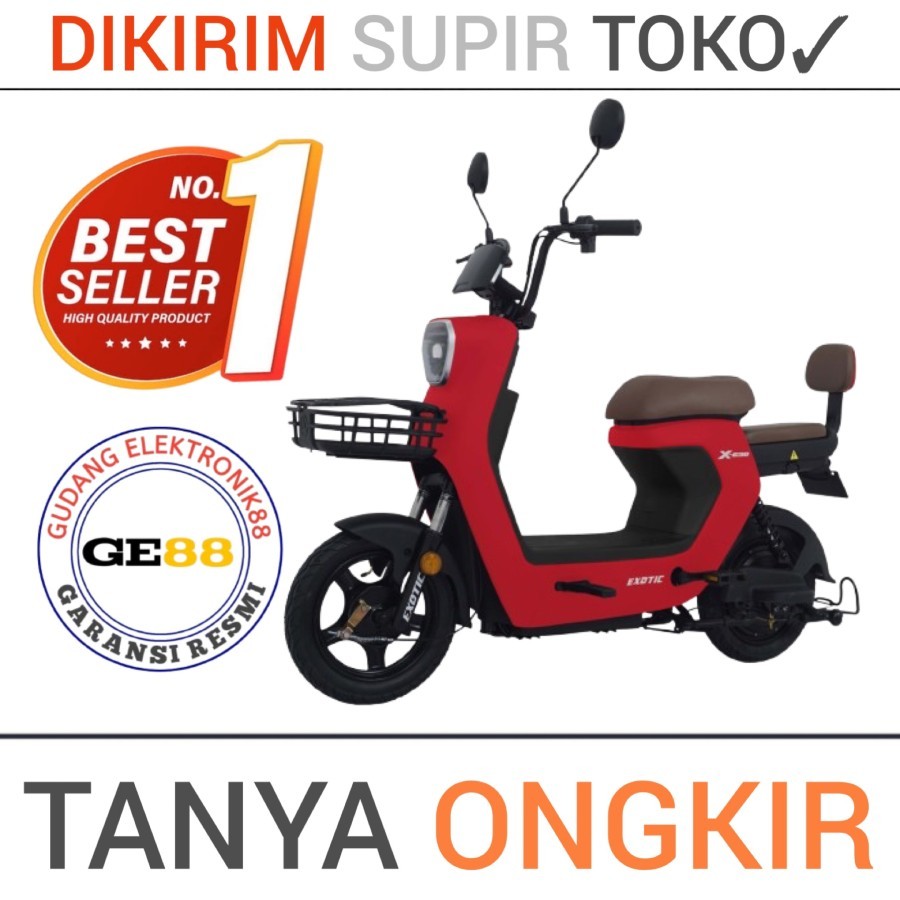 Sepeda Listrik Exotic X630 500Watt exotic x630 - SUPIR-TOKO