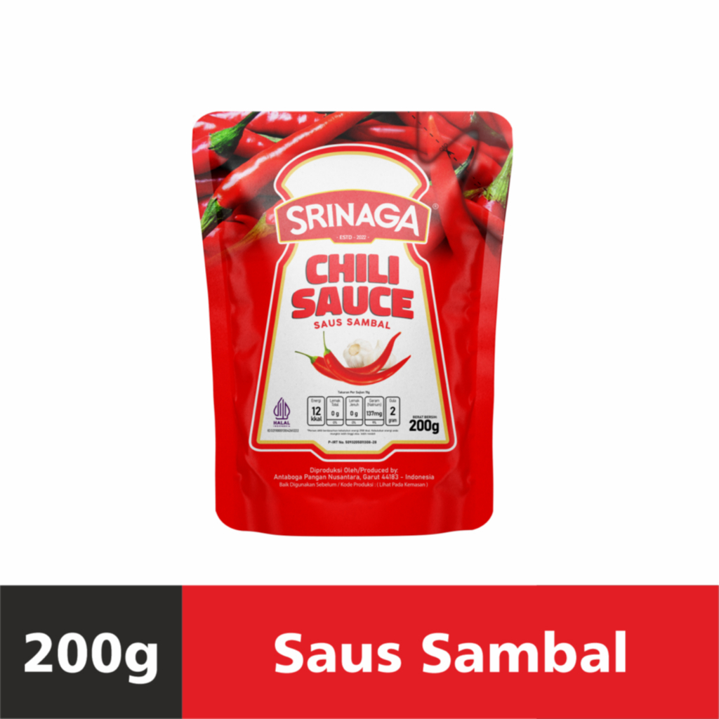 

Srinaga Chili Sauce 200 gram