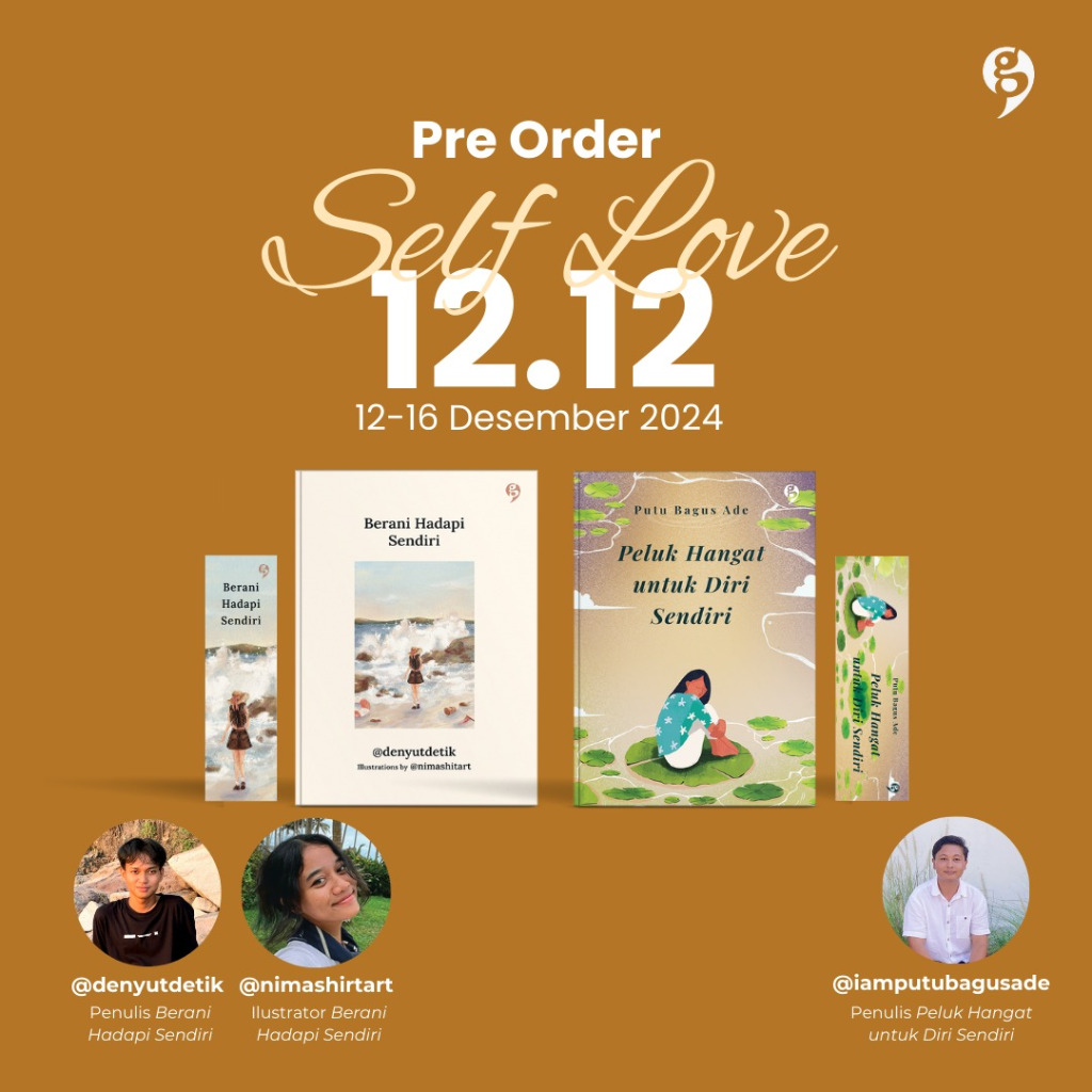 Buku BERANI HADAPI SENDIRI & PELUK HANGAT UNTUK DIRI SENDIRI - Buku Pengembangan Diri