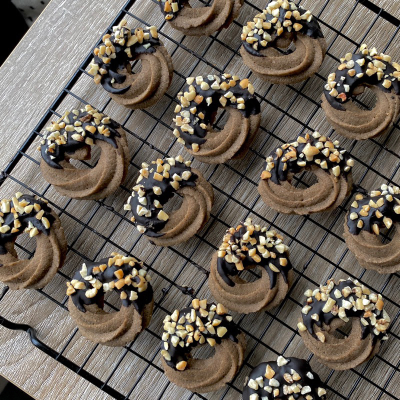 

Choconut Butter Cookies